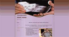 Desktop Screenshot of magic-wobo.de